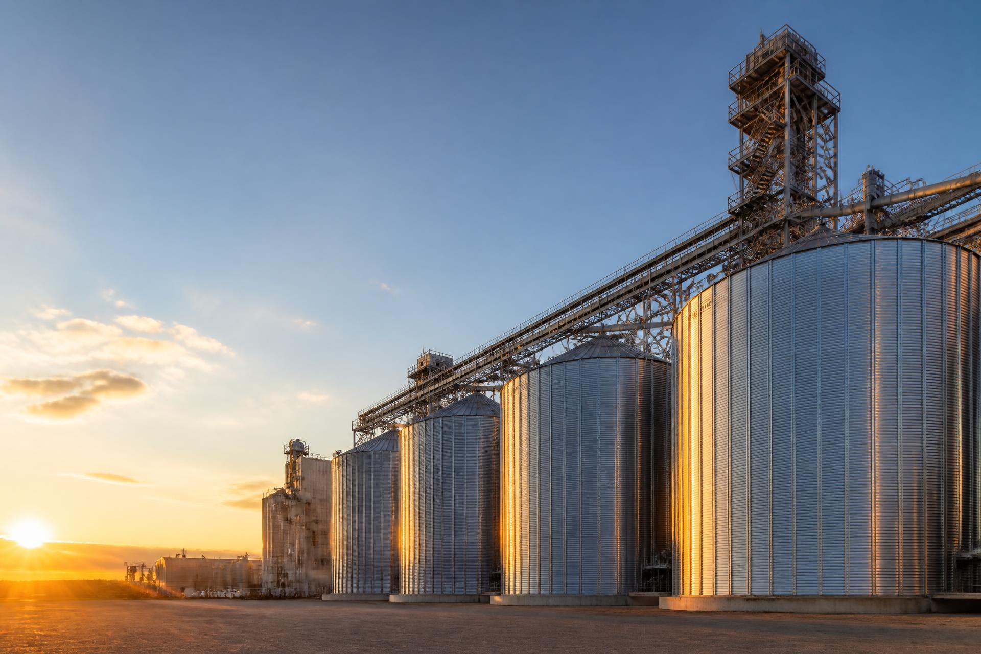 Grain silos