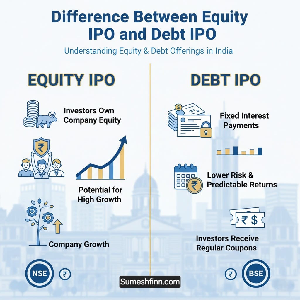 Equity IPO vs Debt IPO